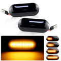 2PCS LED Side Marker Lights Canbus For Ford C-Max 07- Fiesta 01- Focus 04-07 Fusion 02- Galaxy 95-00 Dynamic Turn Signal Lamps