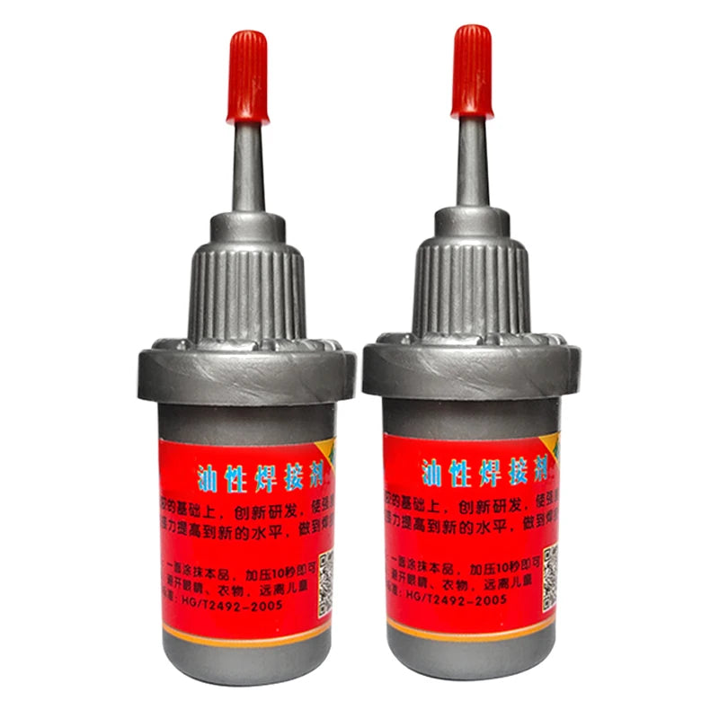 1pcs Super Glue Metal Welding Flux Oily Strong Welding Universal Glue Oily Raw Glue Welding Flux Glue Multi Purpose Adhesive