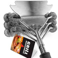 Grill Brush Clean Tool Grill Accessories Stainless Steel Bristles Non-stick BBQ Cleaning Brushes Barbecue Accessories