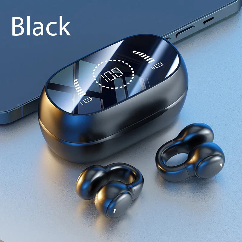 High Quality Bone Conduction Wireless Earphones Bluetooth Noise Reduction Sports Gaming Earphones Suitable For Xiaomi Iphone