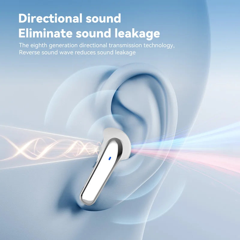 NEW Bluetooth 5.3 Earphones Anti-sweat Lightweight Headphones Compatible With Smart Phone Laptop Computer Earbuds