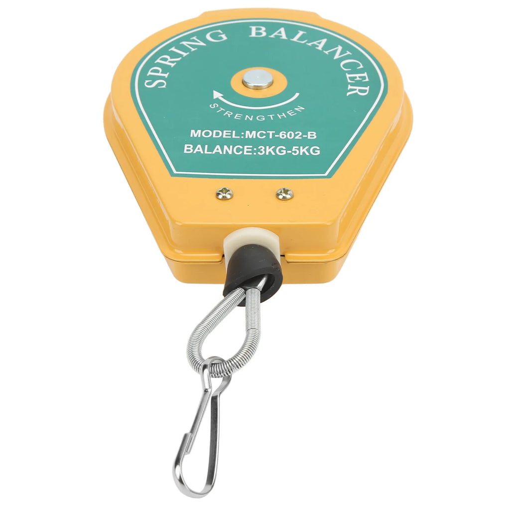 Spring Balancer 3 to 5Kg Load Bearing Retractable Tool Fixture Holder Hanging with Fittings Air Tool Parts Accessories