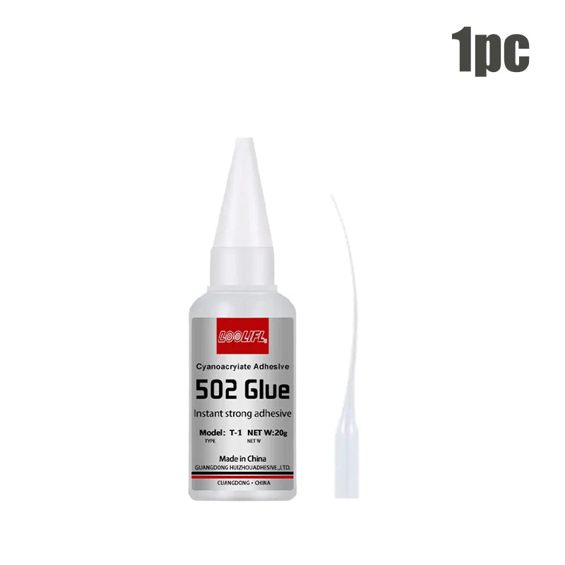 Shoe Repair Glue 502 Super Glue Liquid Glue, Shoemaker Glue, Used to Repair Soles and Uppers, Waterproof and Adhesive.