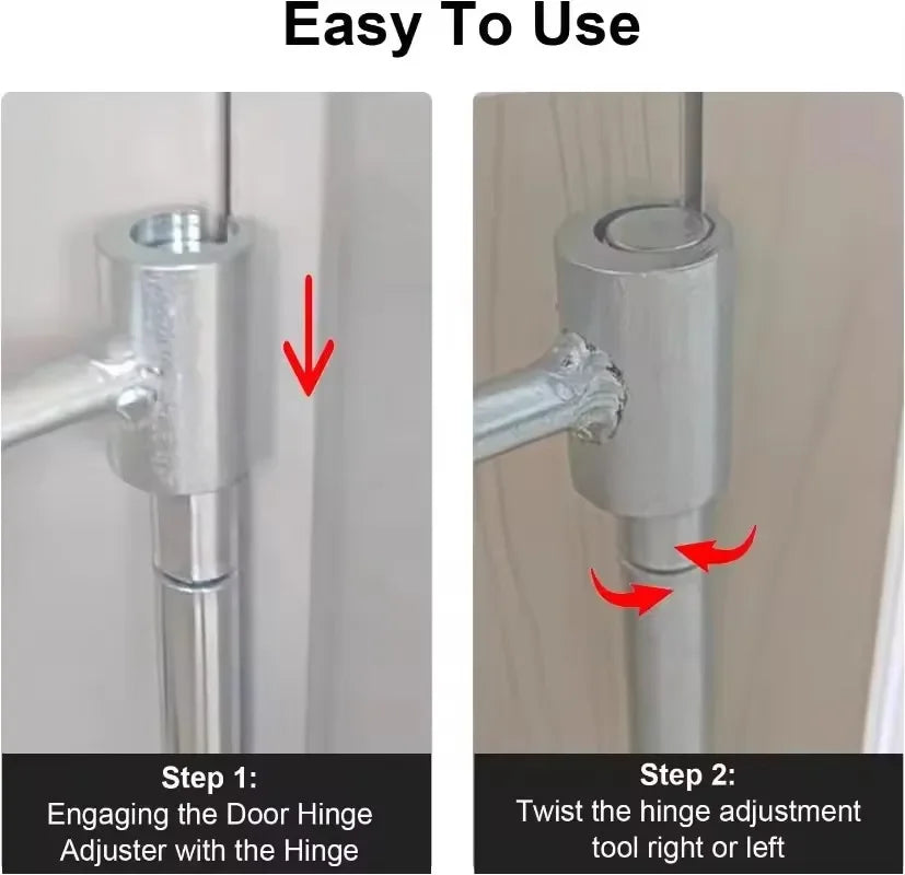 Double Head Hinge Gap Adjusting Wrench Door Hinge Repair Spanner  for Home Hinge Gaps Repair Hand Tools