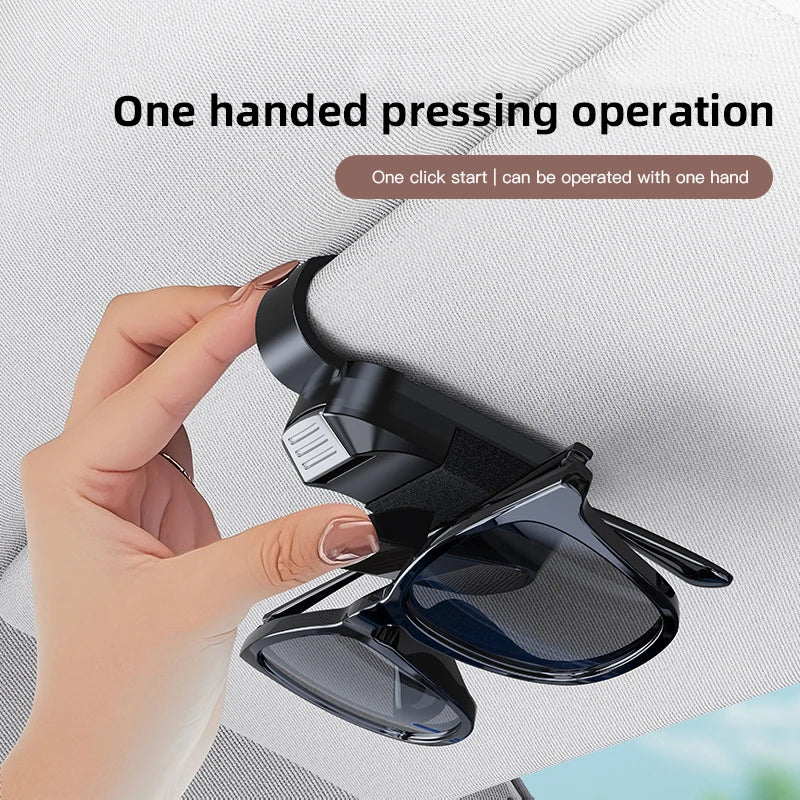 Opel Car Eyeglass Storage Clip Sun Visor Sunglasses Card Holder for Corsa Adam C Zafira A OPC Vivaro D Astra Meriva Vectra H G J