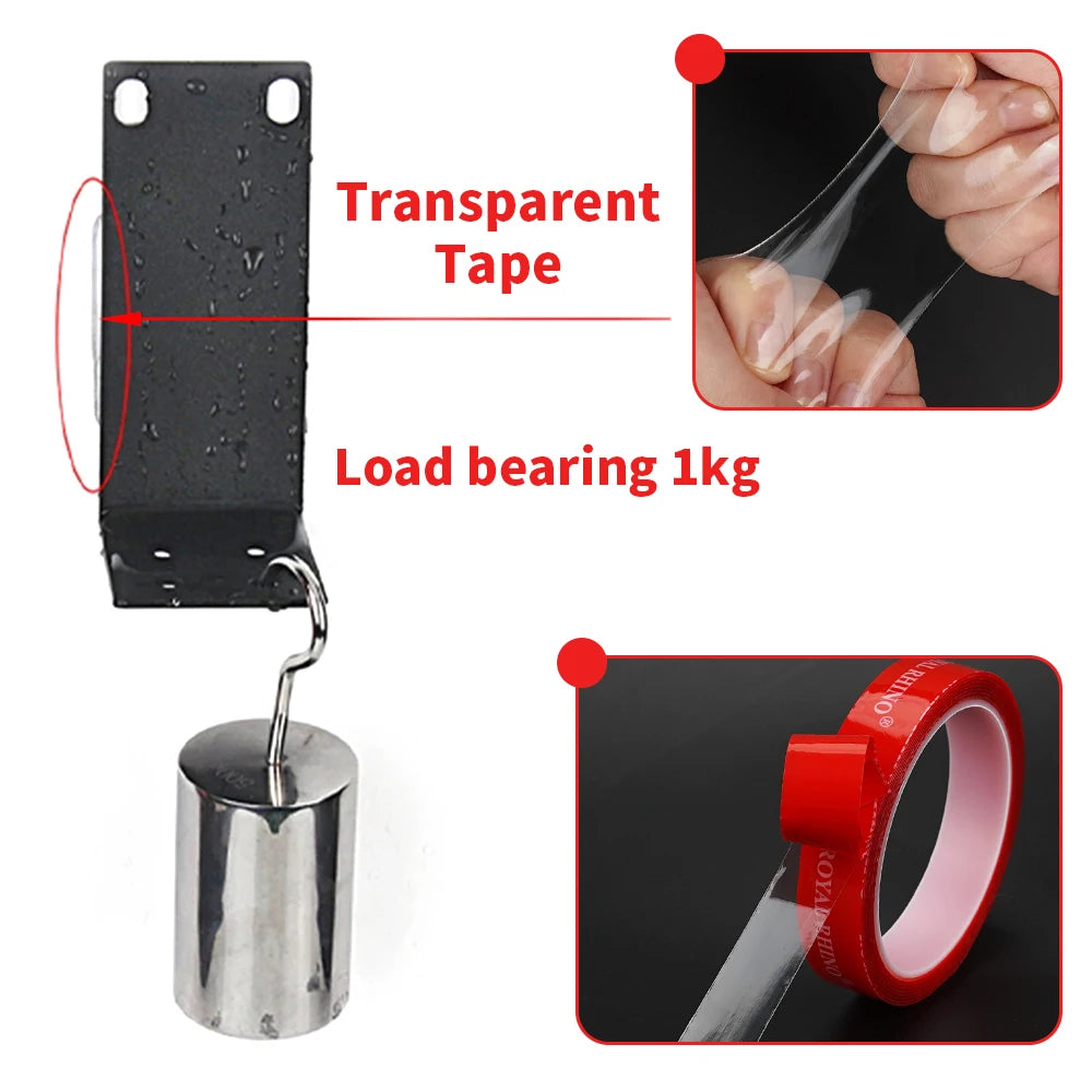 Strong Car Special Clear Double Sided Tape Heavy Duty Acrylic Foam Adhesive Sticker for Auto Rear Spoiler Household Accessories