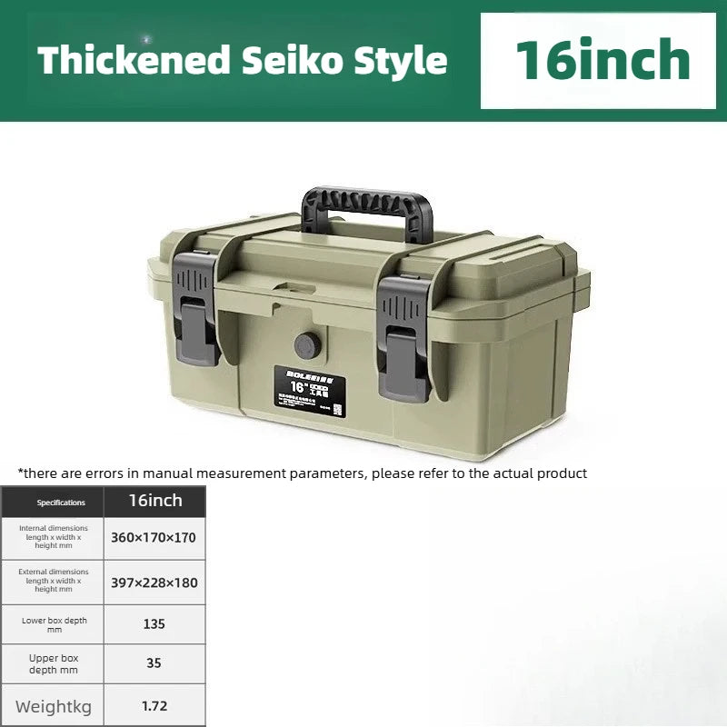 BAOLIAN Portable Plastic Tool Box Waterproof Professional MF Electrician Storage Protective Shockproof Suitcase Tool Box