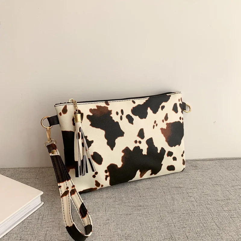 2025 New Personalized Handbag for Women, Envelope Handbag, Korean Edition Personalized Fashion Style Printed Bags