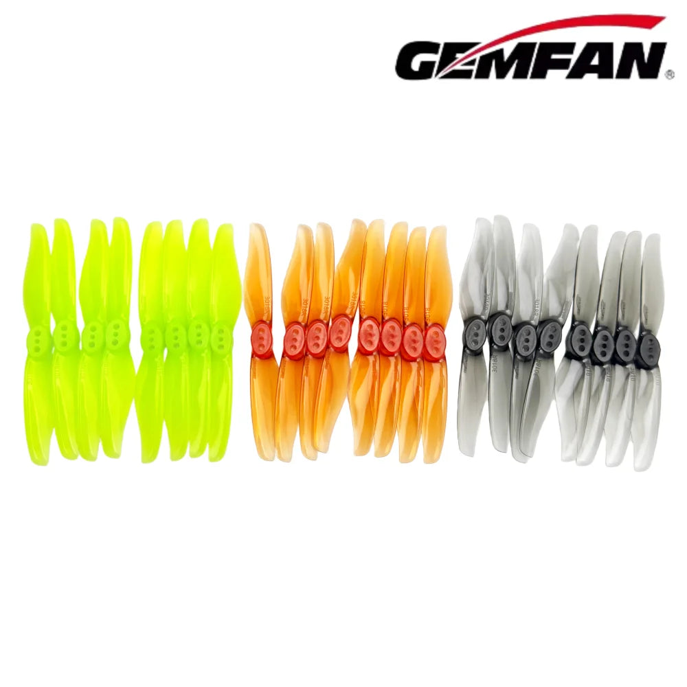 4Pairs Gemfan Hurricane 3018 1.5mm 3x1.8 3 Inch 2-Blade RC Propeller Drone Quadcopter FPV Racing DIY Accessories Spare Parts