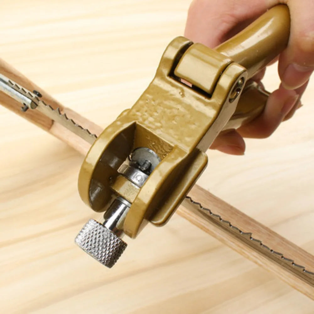 Portable Saw Teeth Set Tool Anvil Design Pulling Pliers Sawtooth Dresser Zinc Alloy with Magnifying Glass