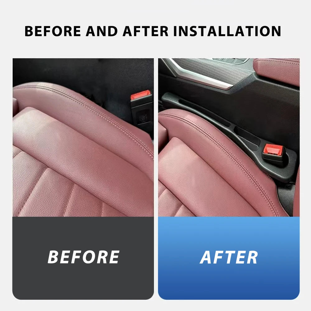 2PCS Car Seat Gap Filler Between Seats Crevice Interior Decoration Auto Accessories For Mercedes Benz GLC Class X253 C253 GLC260