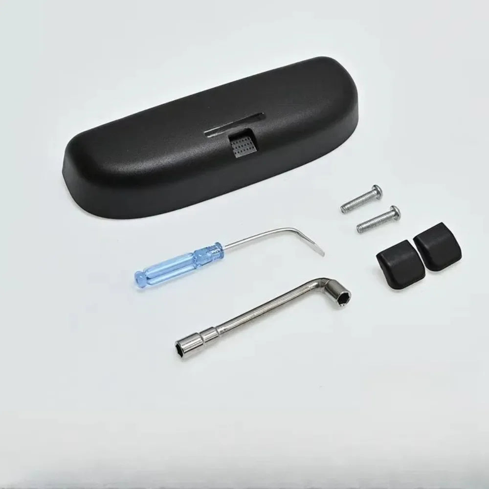 Glasses Case for  ABS Car Sunglass Sun Glasses Holder Storage Box Auto Eyeglasses Accessories