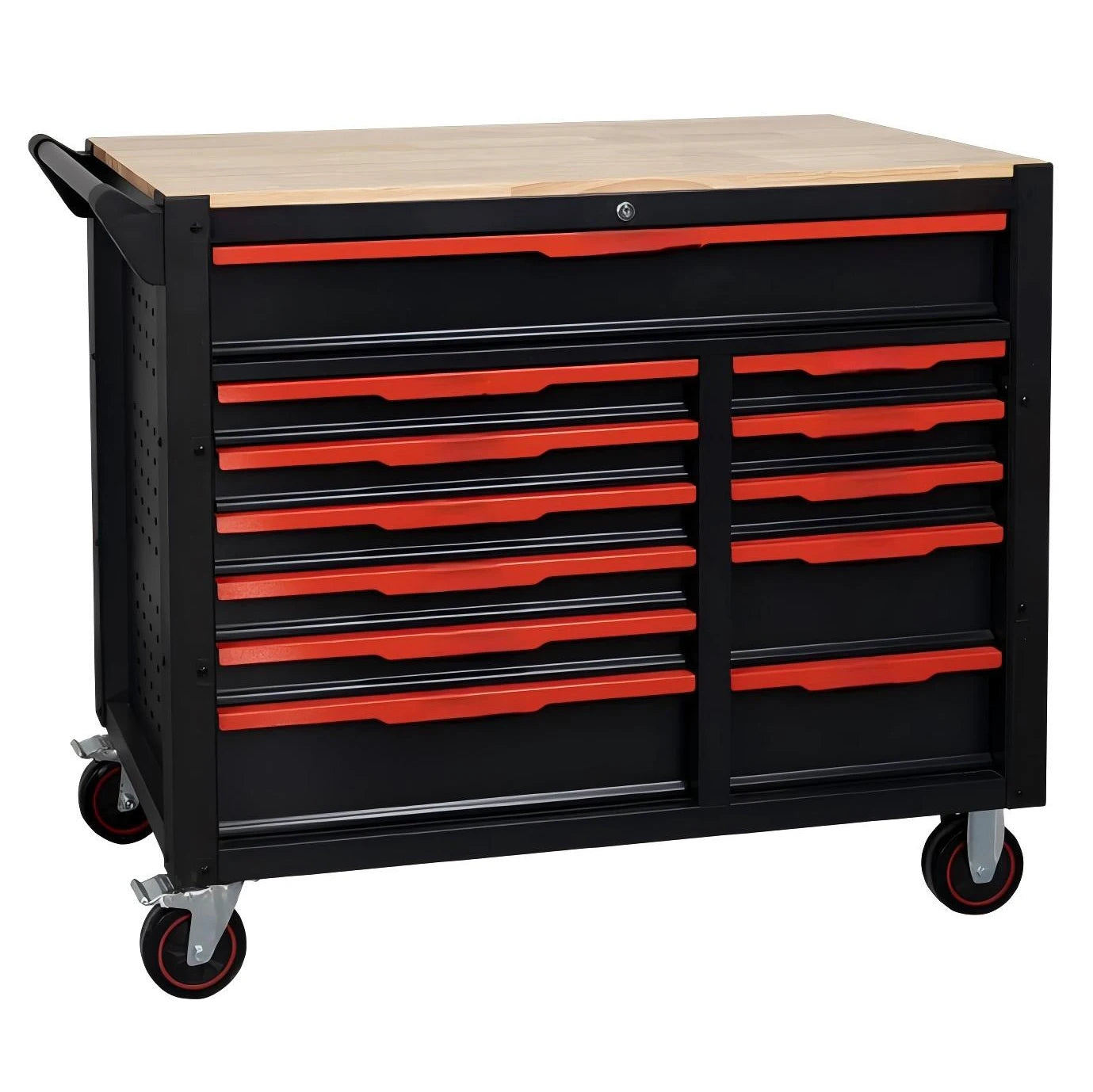 Cheap Tool Chest Rolling Toolbox Workshop Lockable Tool Cabinet with OEM Support with 12 Drawers