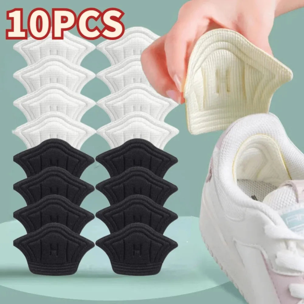 2/6/10pcs/set Insoles for Shoes Patch Heel Pads for Shoes Adjustable Size Foot Care Adhesive Back Sticker Shoes Insert Insole