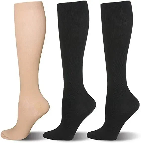 Compression Socks Running Football Sports Medical Nursing Socks for Flight Travel Pregnancy Edema Diabetes Varicose Veins Socks