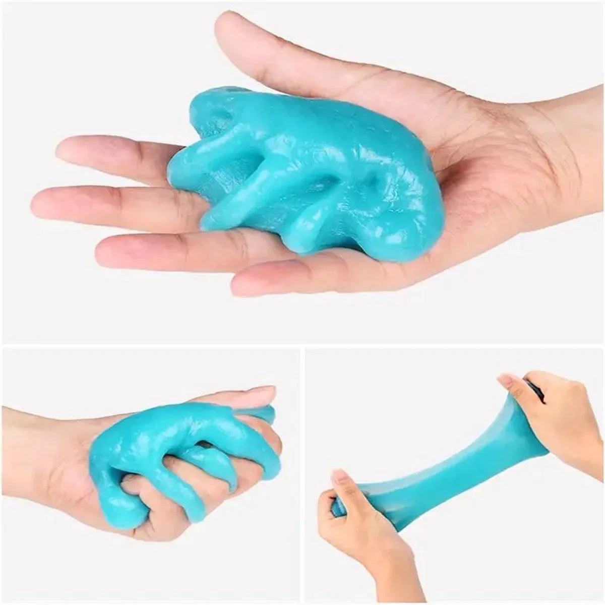 5/10Pcs 2026 New Clean Gel Highly Sticky Stretch Freely Reusable Cleaning Mud Car Detail Dust Removal Keyboard Cleaning Tool