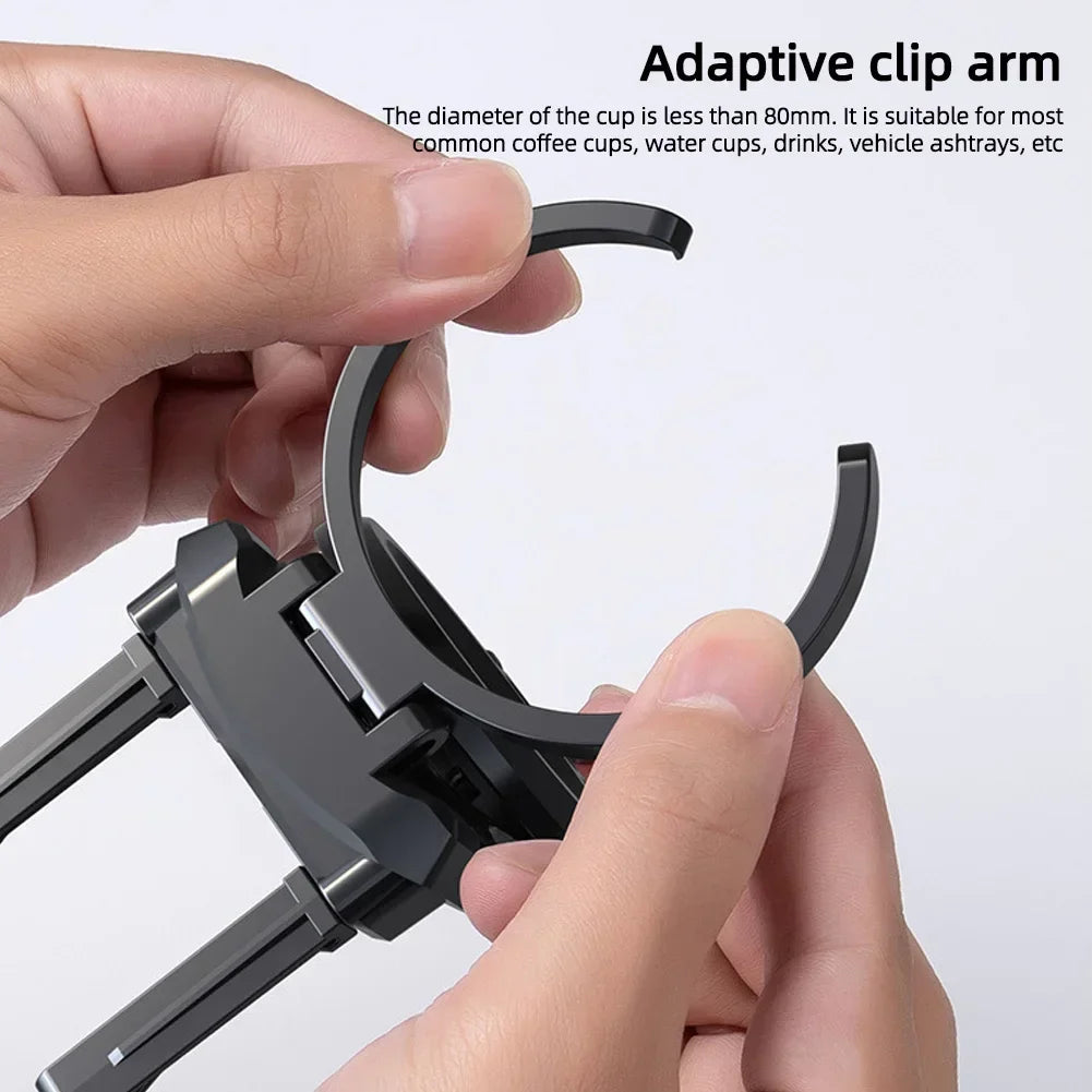 1/2PCS Foldable Car Truck Water Bottle Ashtray Car Air Vent Drink Cup Bottle Holder Water Bottle Holder Stands Cup Rack for Auto