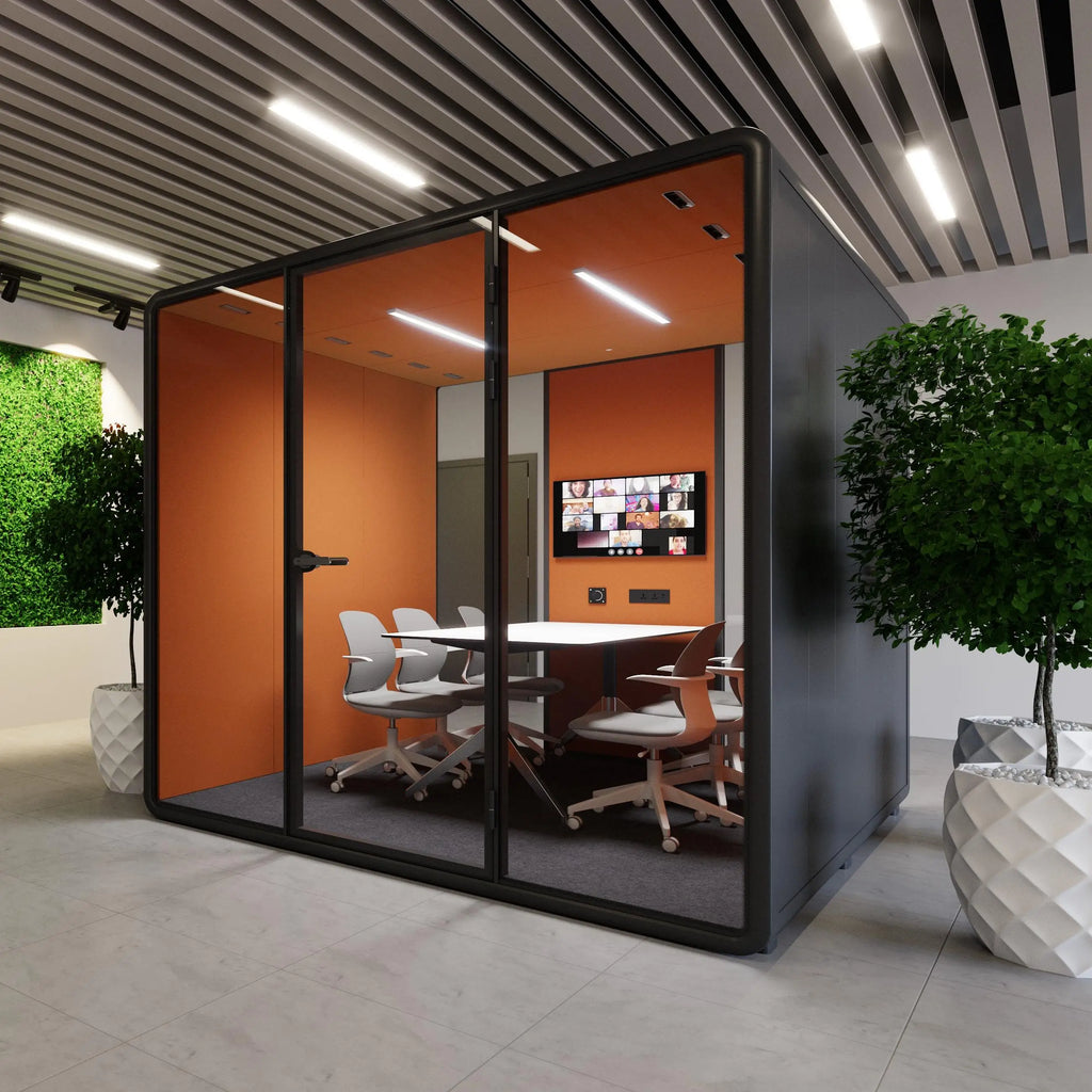 Mobile soundproof room Silent Cabin Recording Studio Phone Booth Work Pod Meeting Pod for Home Office Quiet Space