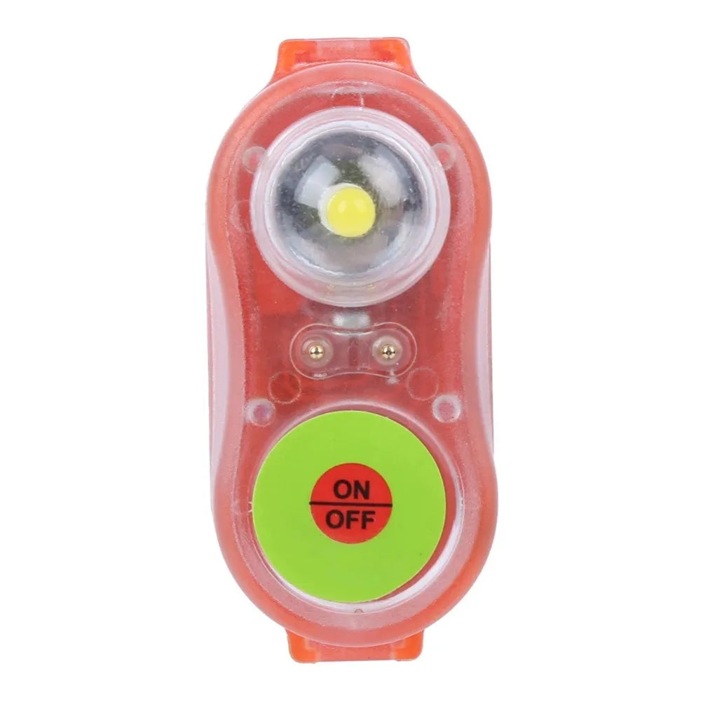 Waterproof LED Life Jacket Light Self-Lighting Lightweight LED Life Vest Light Survival Signal Light Outdoor Accessories