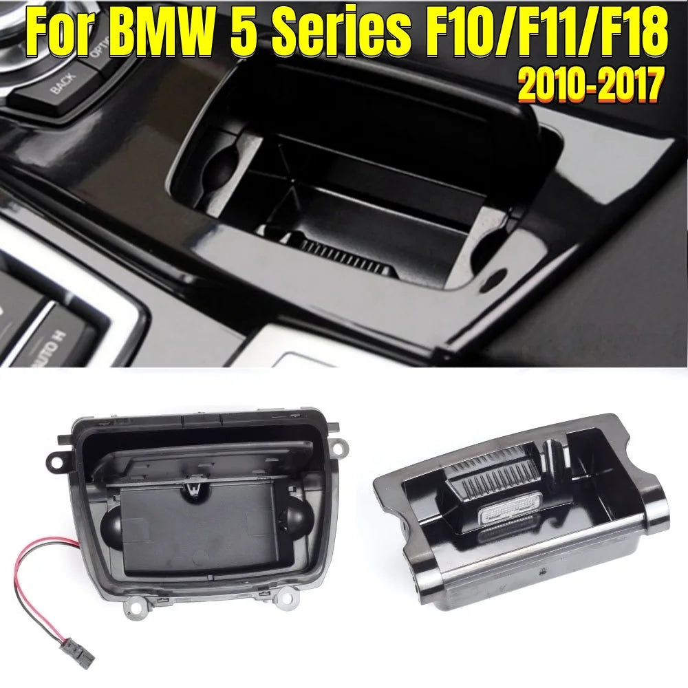 For BMW 5 Series F10/F11/F18 2010-2017 New Car Ashtray Auto Styling Center Console Ash Tray For BMW F18 F11 F10 Accessories