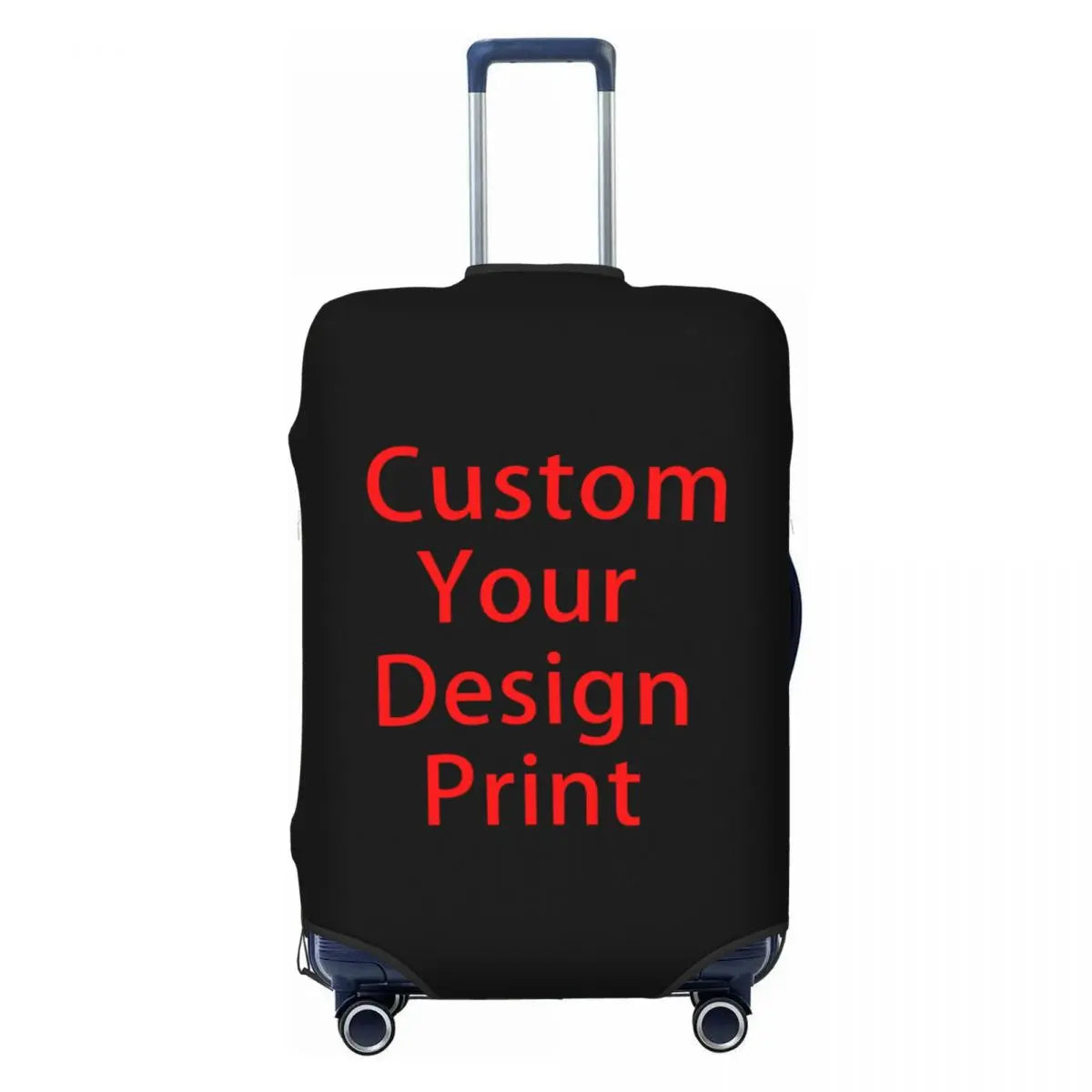 Custom Customize Logo Luggage Cover Elastic Your Design Here Travel Suitcase Protective Covers Suit For 18-32 inch