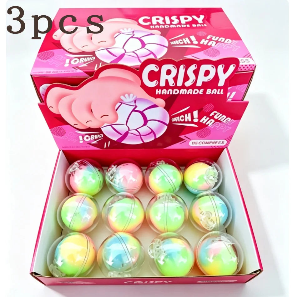 Squishy Stress Balls slow rebound wax skin squeeze toy for Kids Adult Quiet Sensory Fidget Toy Soothing Relieving Stres
