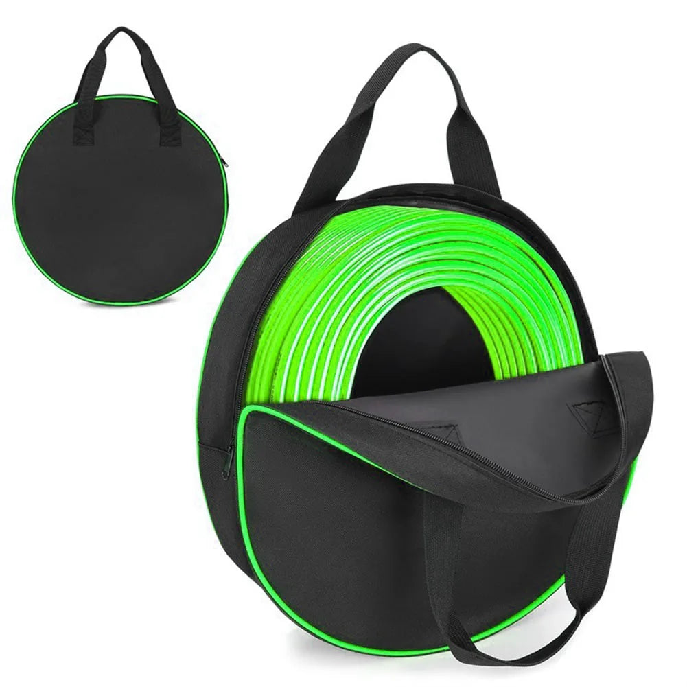 EV Charging Cable Bag Oxford Cloth Circular Tool Bag Electric Car Charging Cable Storage Bag For Car For Caravan Campervan