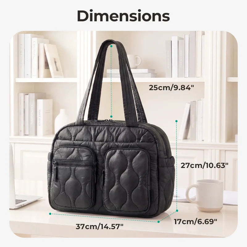BAGSMART Travel Tote Bag Large Capacity Carry on Luggage Handbag Weekend Overnight Sports Bags for Women