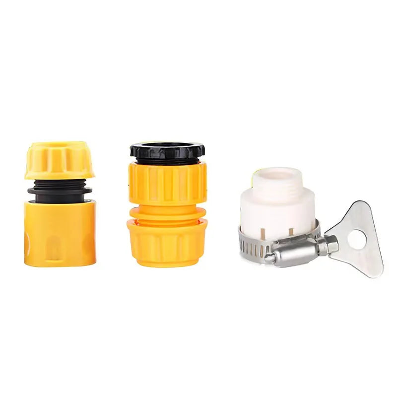 Portable High-Pressure Water Gun Cleaning Car Wash Machine Garden Watering Hose Nozzle Sprinkler Foam Thread Quick Connector