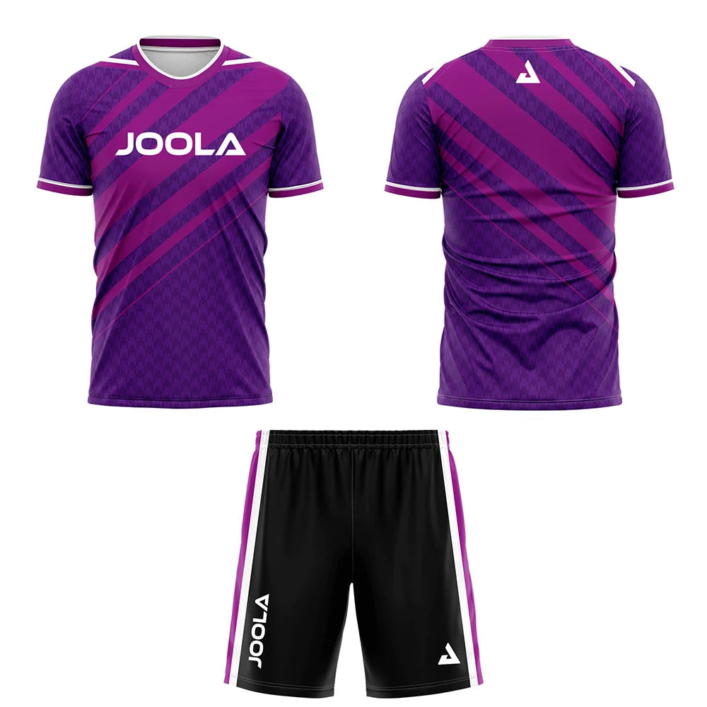 2026 Breathable Quick-drying Men's Table Tennis Apparel Short-sleeved T-shirt And Shorts Set Badminton Drawstring Pocket Shorts