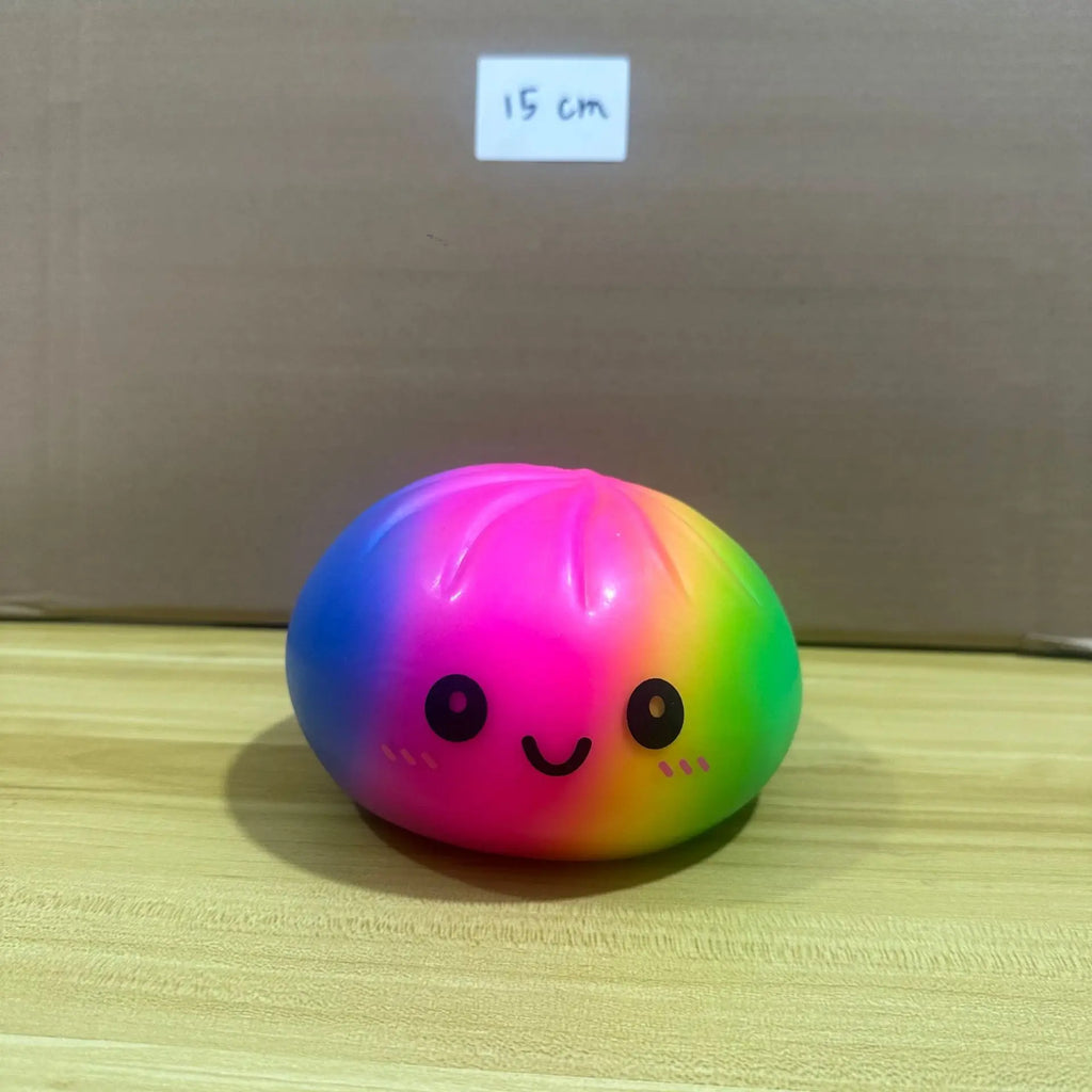 15cm Large Steamed Dumpling Sensory Squeeze Fidget Stress Relief DecompressionToy Soft Slow Dough Birthday Gift Home Sofa Decor