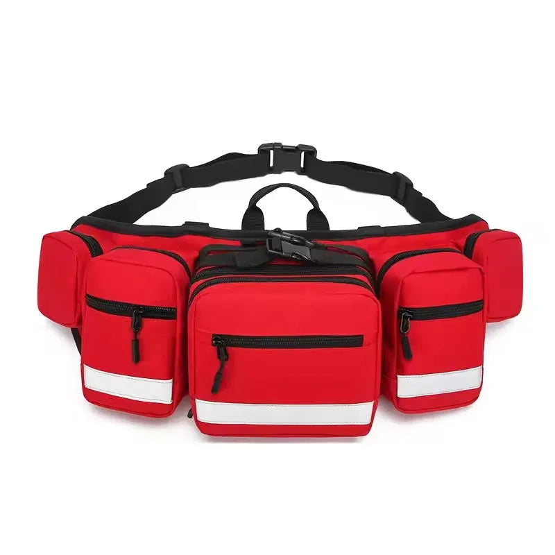 Empty Rescue Waist Bag First Aid Bag For Camping Travel Medical Storage Medical Organizer Outdoor Emergency Survival Running