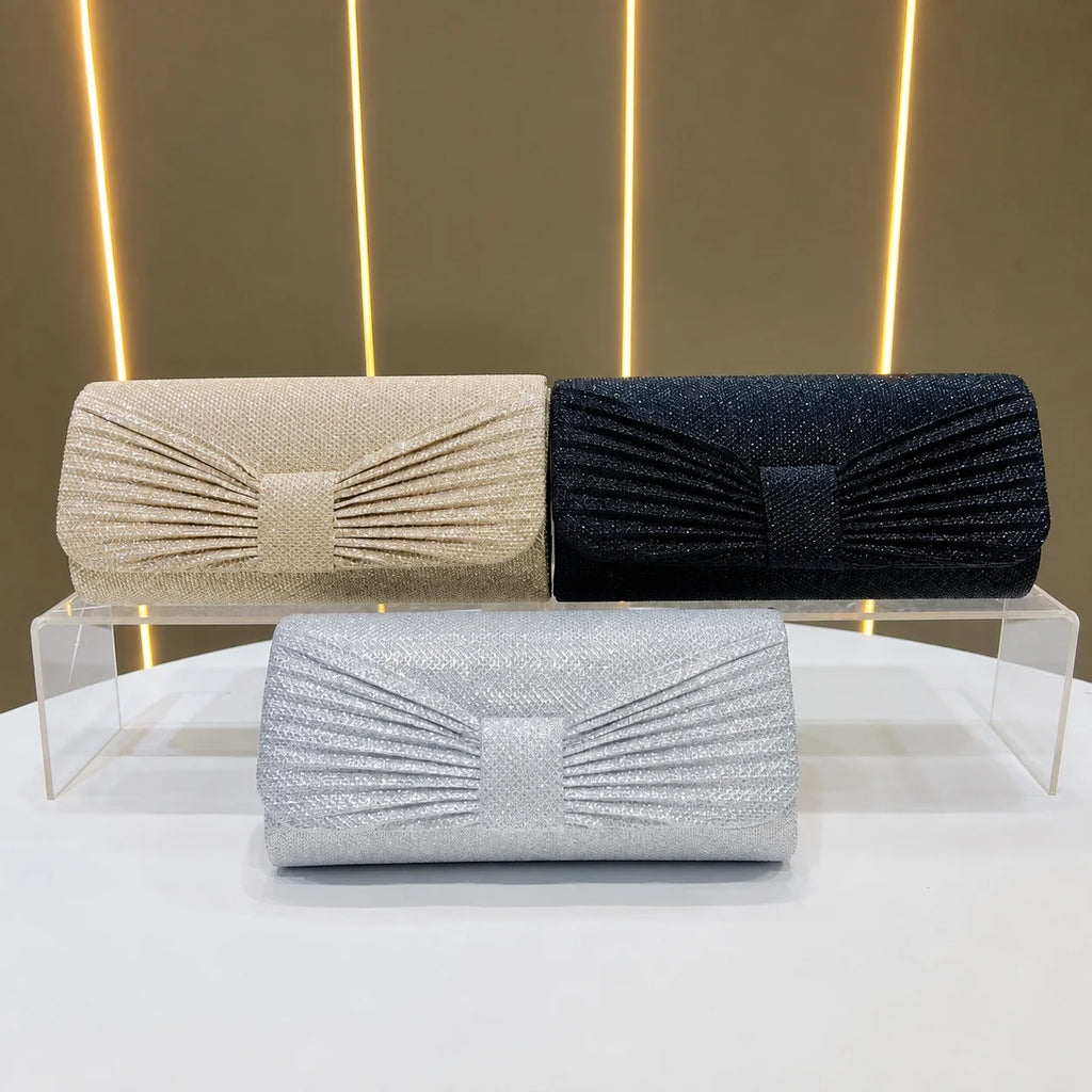 Evening Clutch Bag Shiny Envelope Clutch Bag Ladies Shoulder Bag Rigid For Wedding Evening Dinner Date