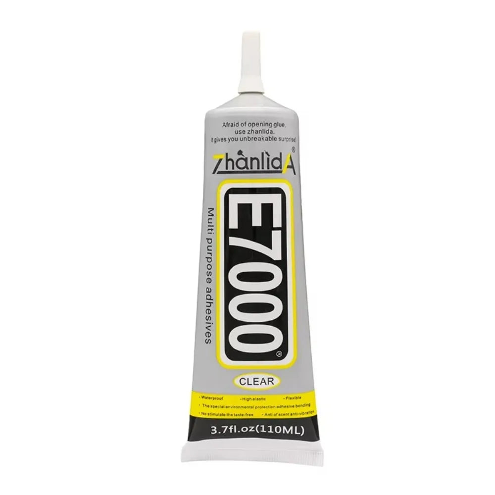 New 50/110ML Clear Glue E7000 DIY Craft Rhinestone Jewelry Adhesive Multipurpose Fabric Adhesive Leather Bag Fixing