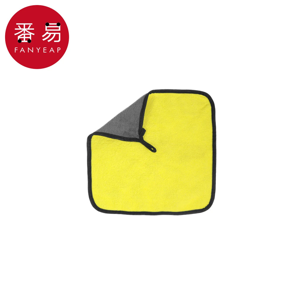 Car wash towel A1-Car absorbent interior glass car towel does not shed hair Double-sided rag in the car