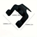 Car Seat Headrest Hook Hanger Black Storage Organizer Universal for Umbrella Purse Coat Fit Universal Vehicle Car Holder Black