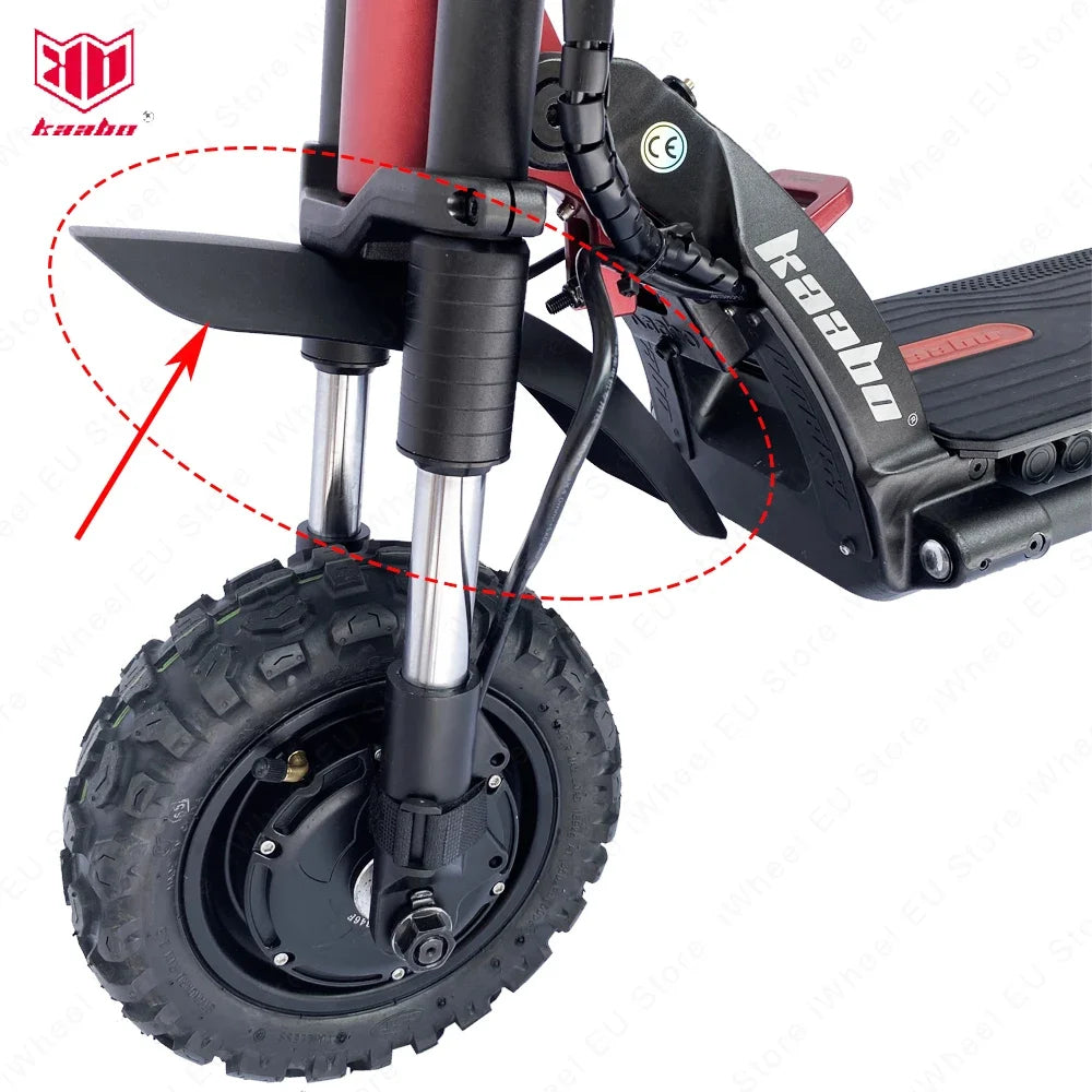 Original Kaabo 11inch Scooter Front Fender Front Mudguard for 11inch Kaabo Wolf Warrior 11/King+ 12inch Kaabo Wolf King GTR Part
