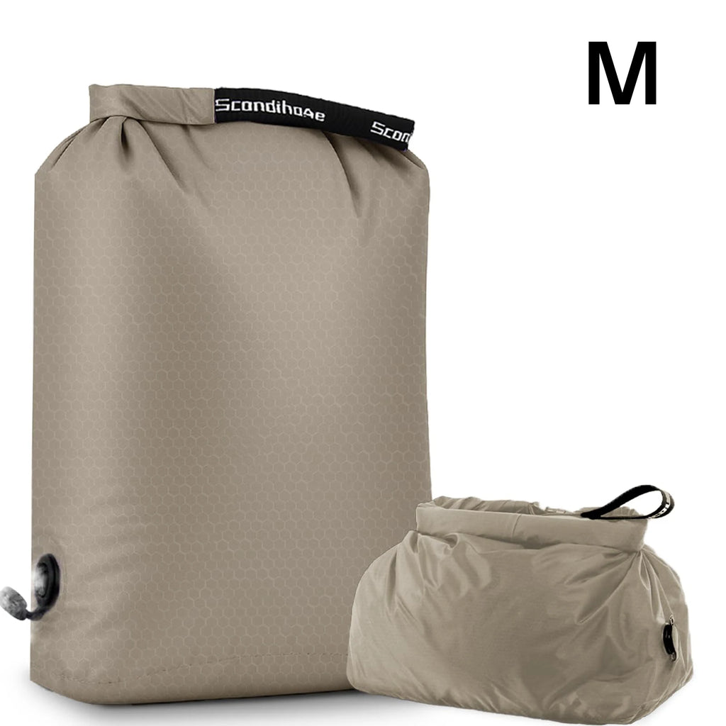 Travel Storage Bag Compression Sack Waterproof No Pump Vacuum Bag Clothes Organizer Space Saving Pouch for Backpacking Gym