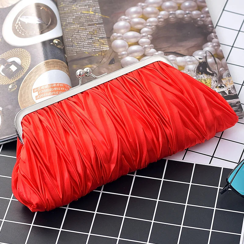 shoulder portable bride bridesmaid wedding dress bag clutch bag dress bag