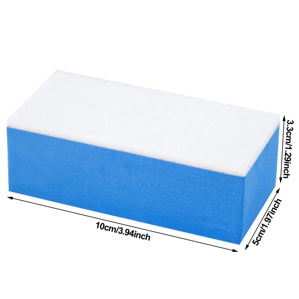 Car Glass Oil Film Cleaning Sponge Wiper Polishing Sponges Car Windshield Wool Felt Brush Oil Removal Tools