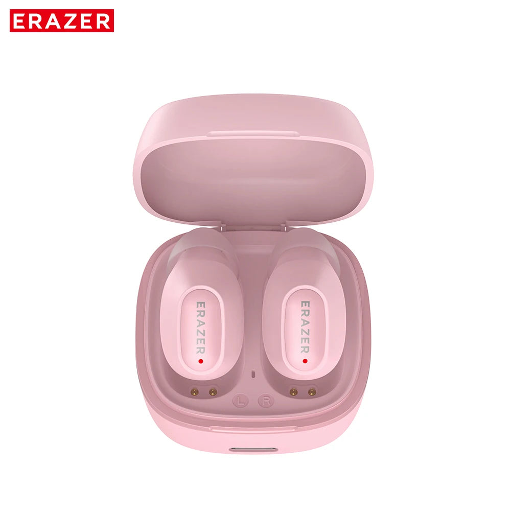 Erazer XF65 Wireless Headphones 135 Language AI translator Earbuds Soft Long Battery Low Latency Type-C Bluetooth Earphones