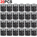 1/10/20PCS 3.7V Lithium Battery Charging Board with Protection Type-C USB C Li-ion Battery Charging Board Over Charging Module