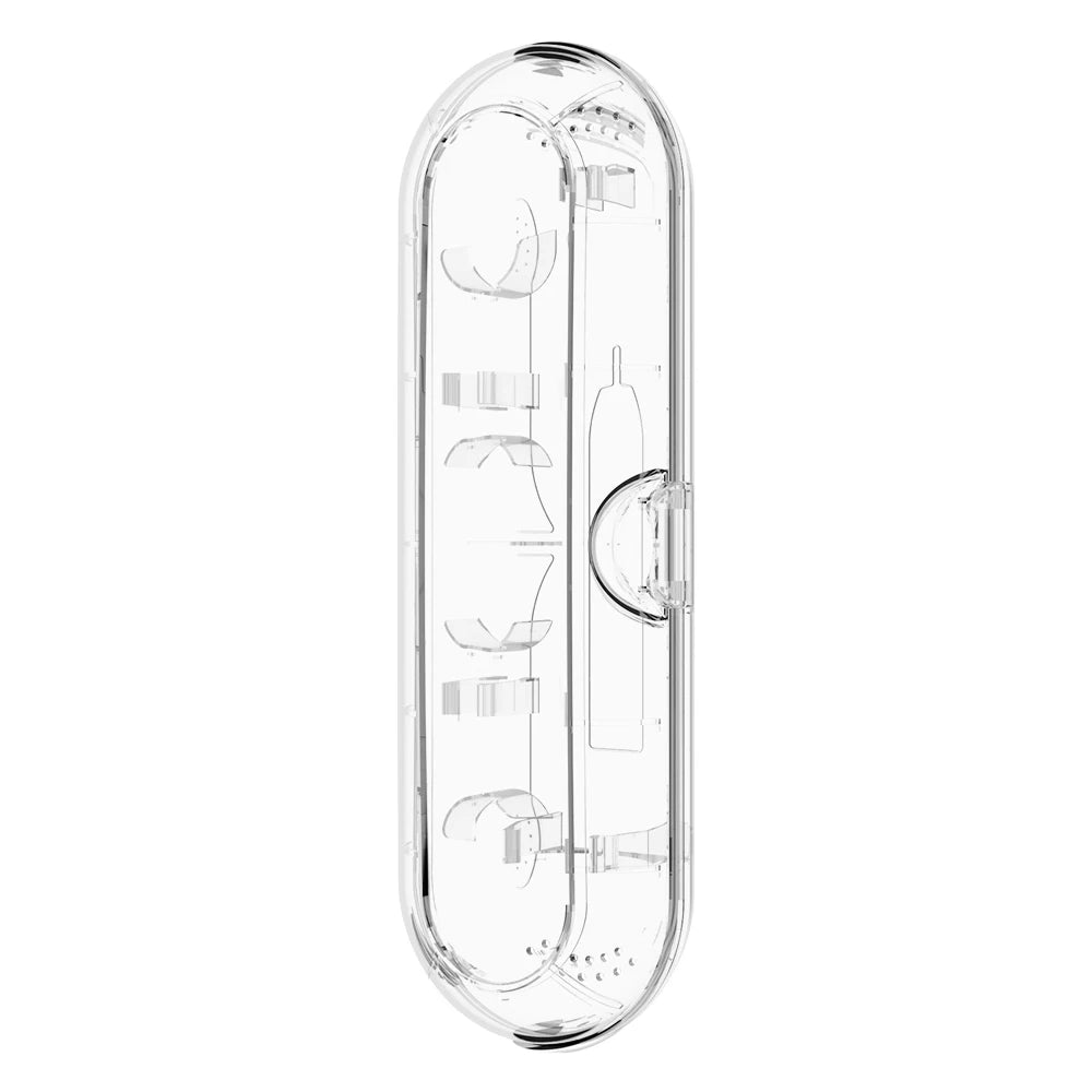 Universal Clear Toothbrush Travel Case for Household Travel, Compatible with Oral B, iO and Philips Sonicare Electric Toothbrush