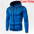 Men's Set/Coat/Pants 2026 Fashion Tracksuit Zipper Hooded Coat & Sweatpants Autumn Winter Daily Casual Sports Jogging Sportswear
