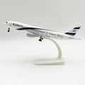 Israel Boeing 787 Airbus Model Toy 20cm Die-Cast Alloy Aircraft Collectible Toy Crafted for Collectors and Aviation Enthusiasts