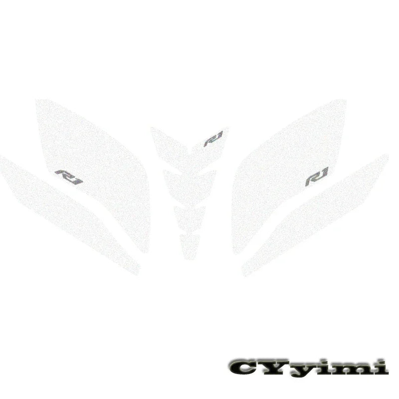 For YZF R1 R1M YZFR1 2015 - 2021 Motorcycle Accessories Side Fuel Tank Pads Protective Stickers Knee Grip Traction Pad