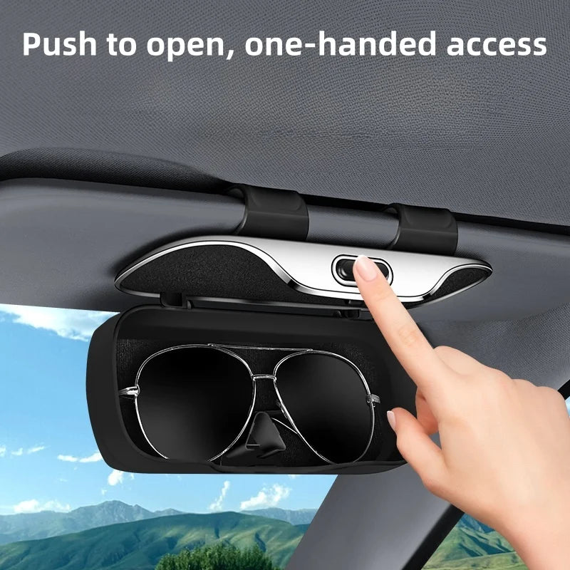 For Car visor eyeglasses case car interior main driver eyeglasses clip sunglasses organizer eyeglasses holder
