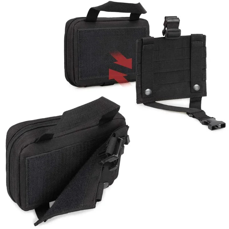 Rip Away EMT Pouch, Tactical Medical Kit for IFAK & First Aid, MOLLE Compatible for Outdoor Emergency EMT Bag for Outdoor