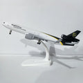 JASON TUTU 20CM UPS McDonnell Douglas MD-11 Aircraft Model Planel Airplane Diecast Metal Planes Collect Gifts
