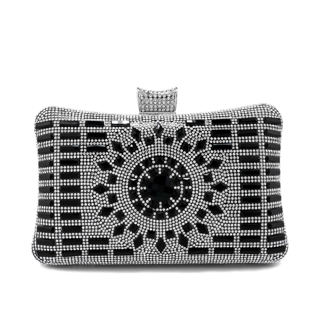 Acrylic Women Evening Bag Diamonds Purse Handbags Chain Shoulder Wedding Party Evening Clutches Messenger Bag Christmas